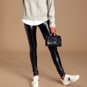 Tart Nordstrom Faux Leather Leggings Size XS